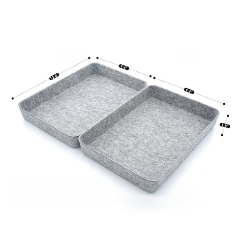 Office Desk Organizers Tray Felt Storage Bins Document File Organizer bin-pack